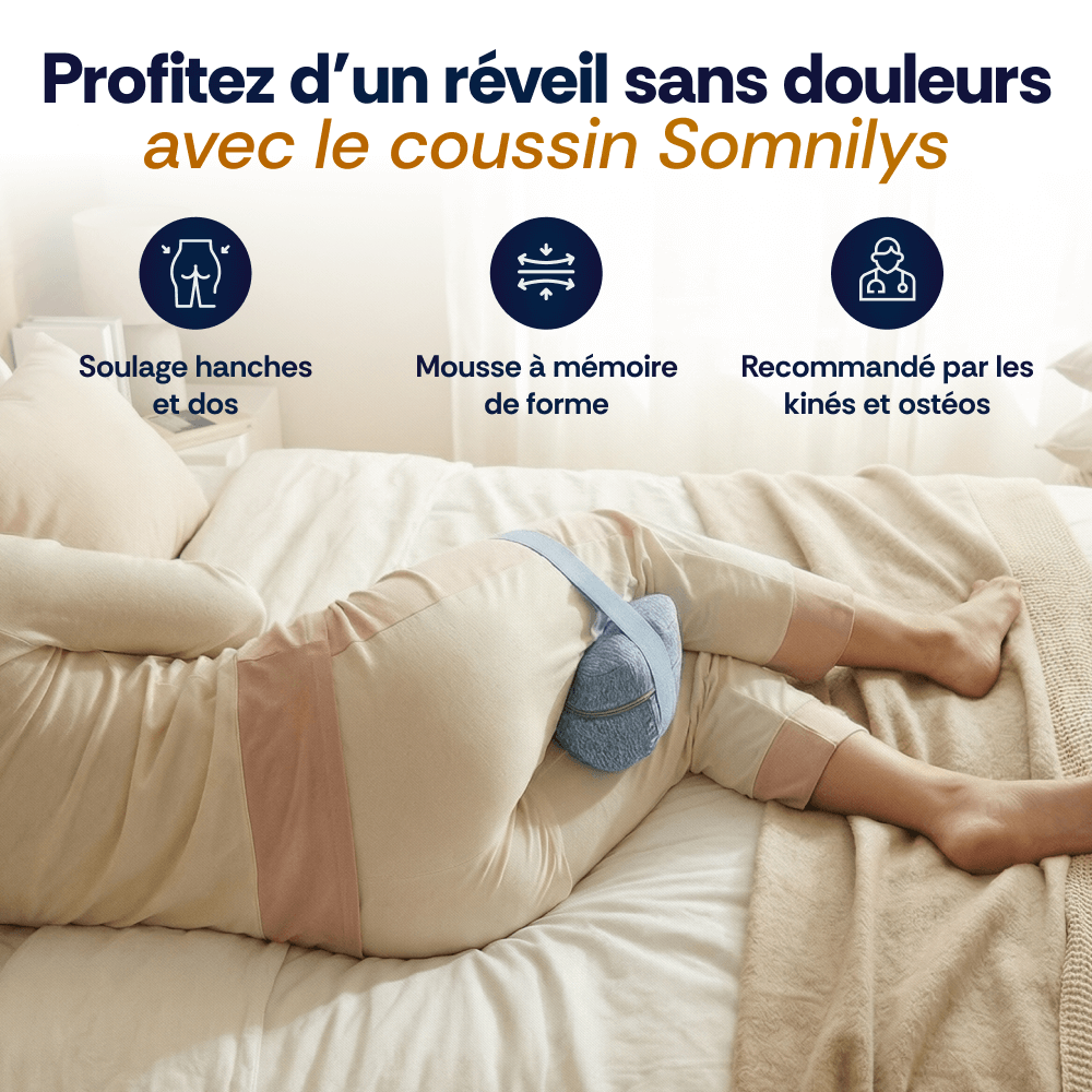 Coussin Orthopédique Genoux Somnilys