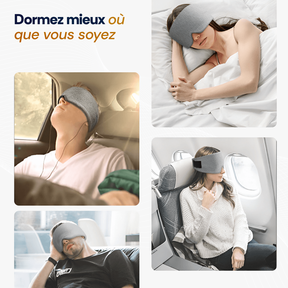 Masque de sommeil en coton