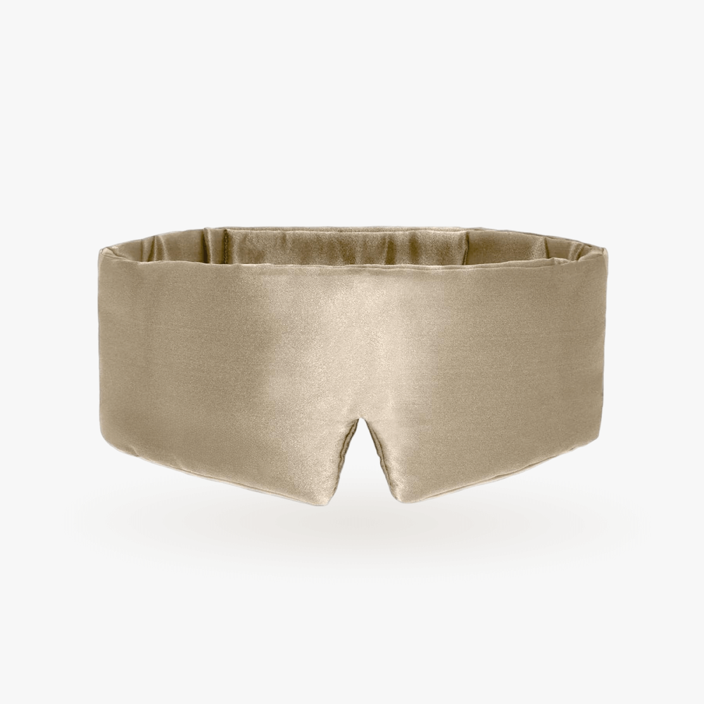 Masque de sommeil en soie de mûrier