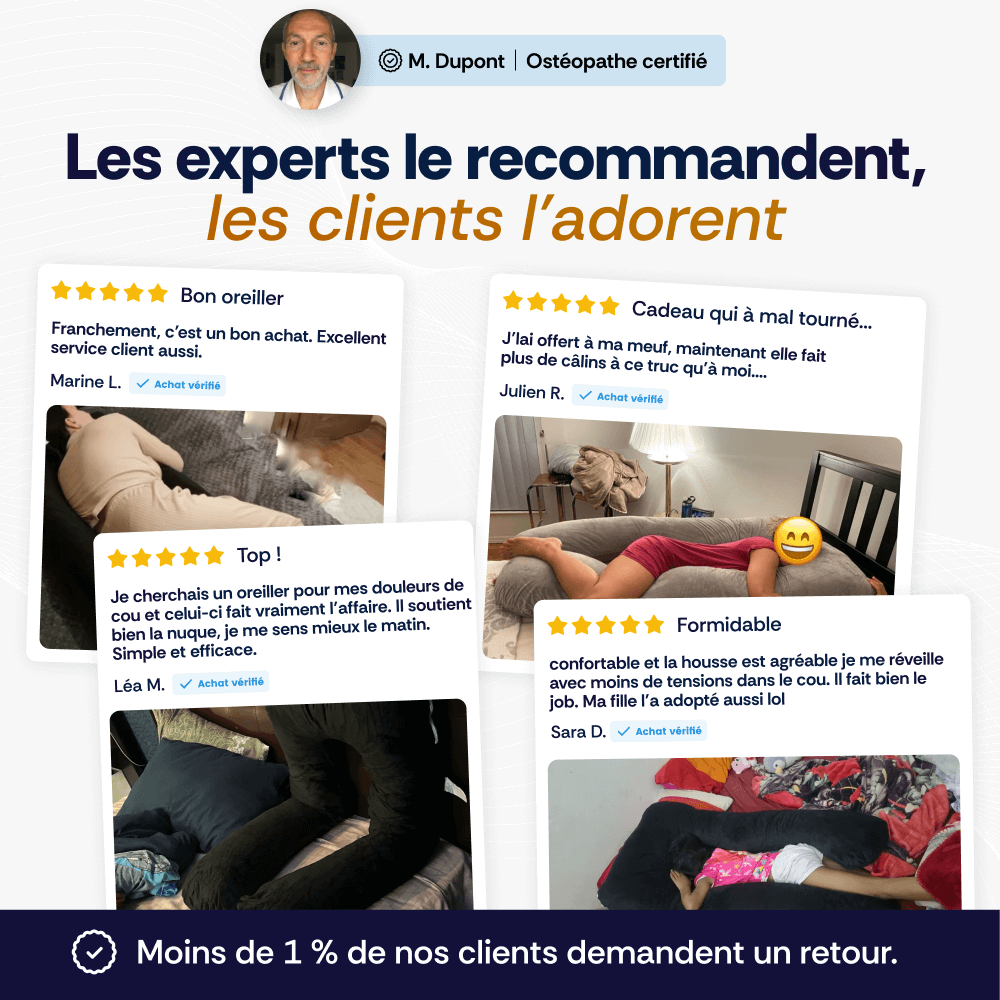 Coussin de positionnement XXL