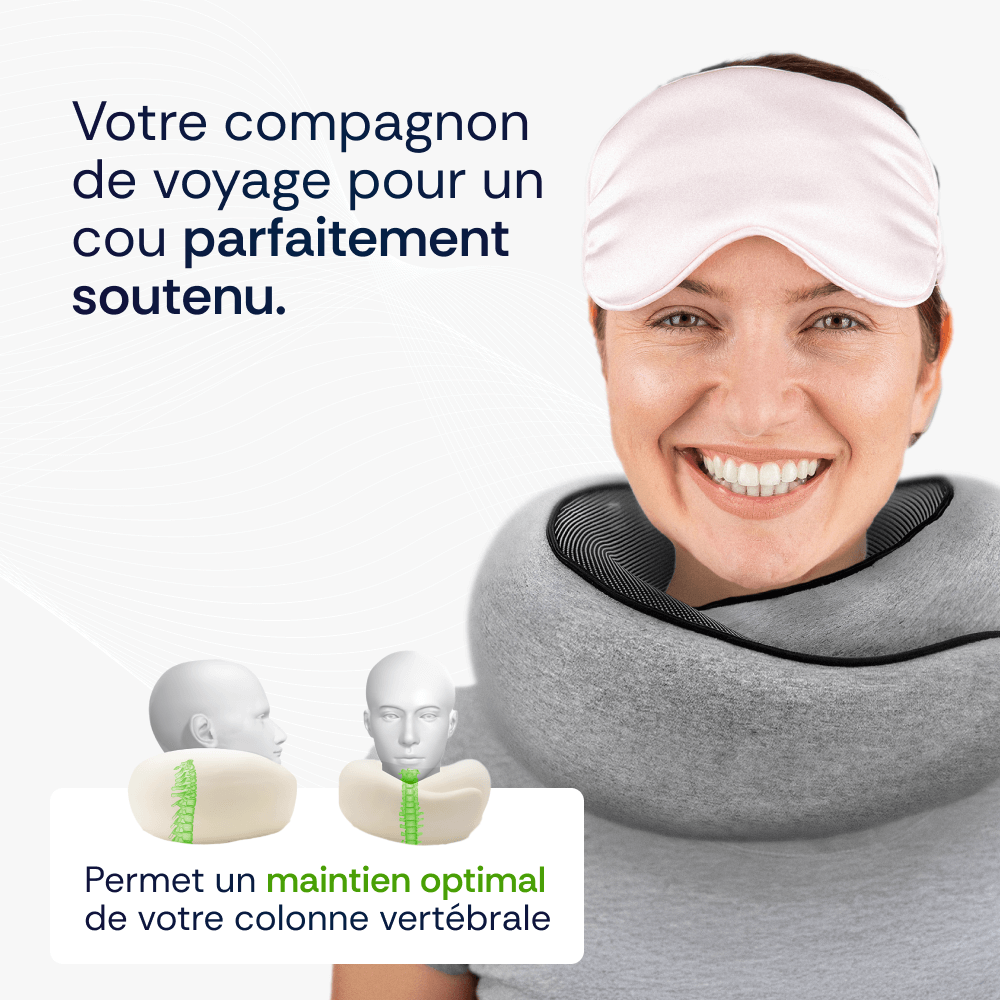 Coussin Ergonomique Cervical de Voyage Somnilys