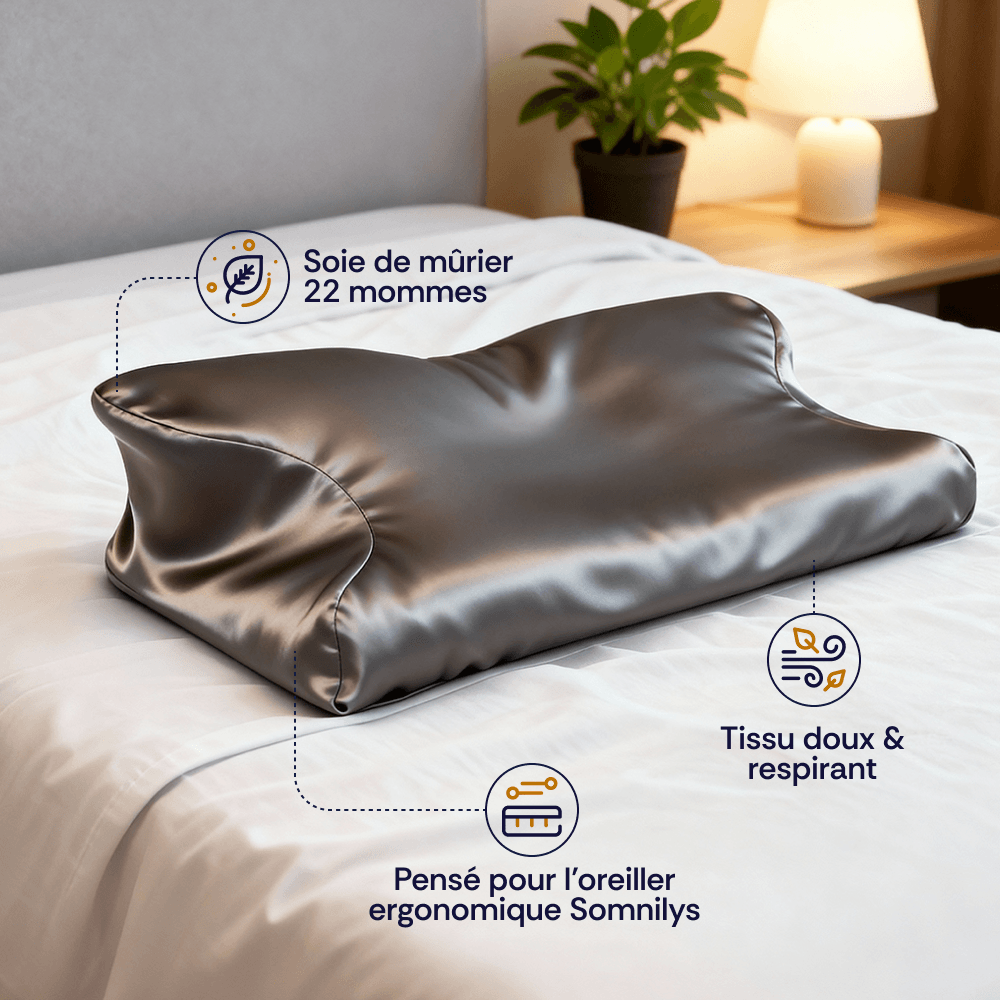 Taie d’oreiller en soie GlowSleep™ pour Gen. 1